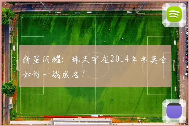 新星闪耀：韩天宇在2014年冬奥会如何一战成名？